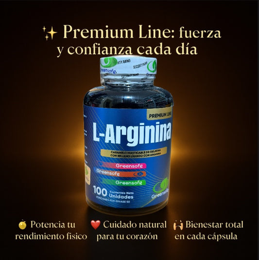 ⚡ L-Arginina 500mg - Aminoácido Natural